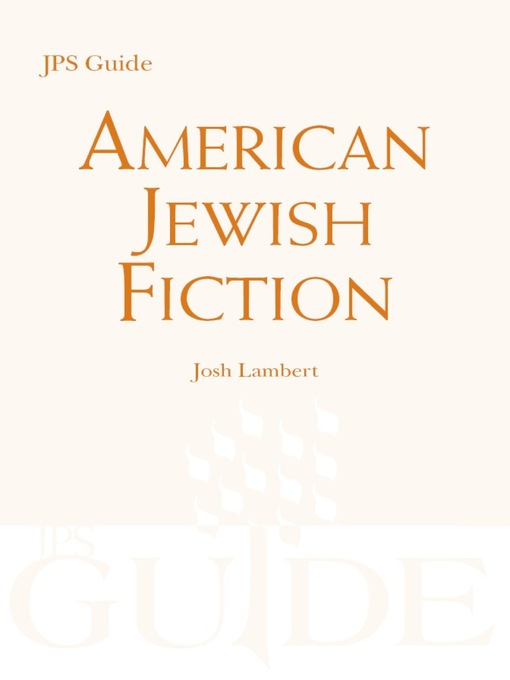 Title details for American Jewish Fiction by Josh Lambert - Available